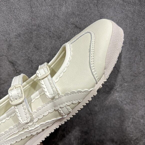 Onitsuka Tiger Mexico 66 Cream Mary Jane Sneakers - Picture 6 of 9